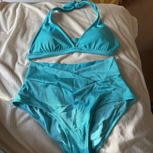 aerie turquoise bikini